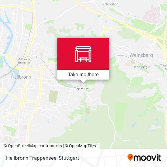 Heilbronn Trappensee map