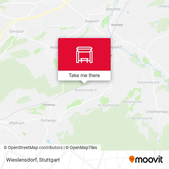 Карта Wieslensdorf