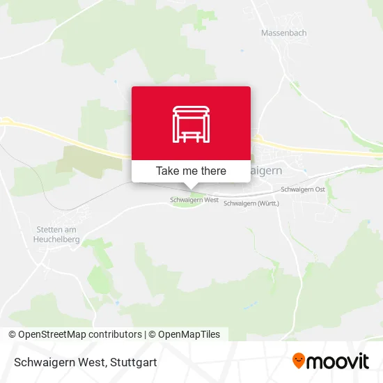 Карта Schwaigern West