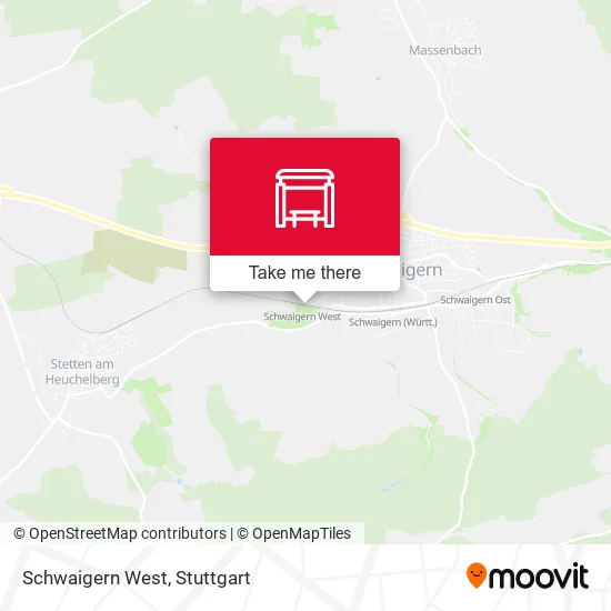 Карта Schwaigern West