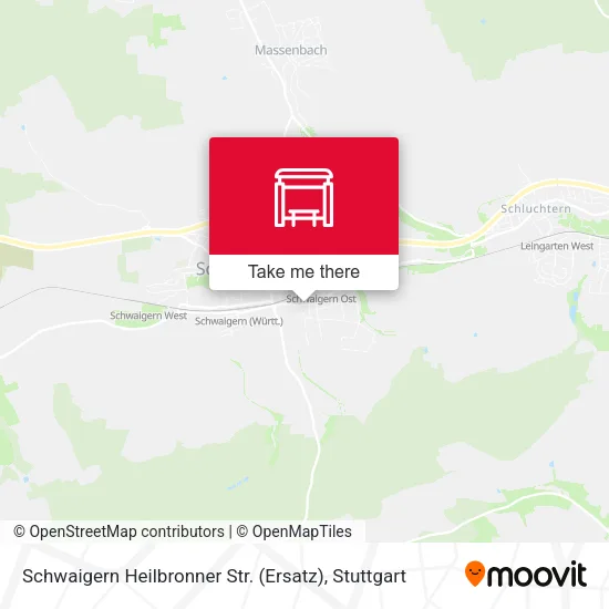 Карта Schwaigern Heilbronner Str. (Ersatz)
