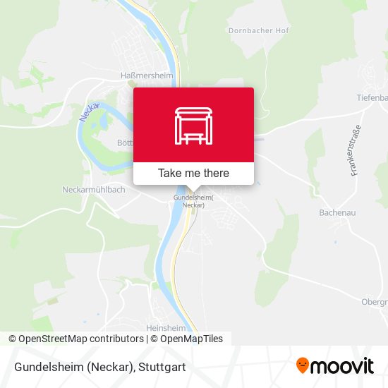 Карта Gundelsheim (Neckar)
