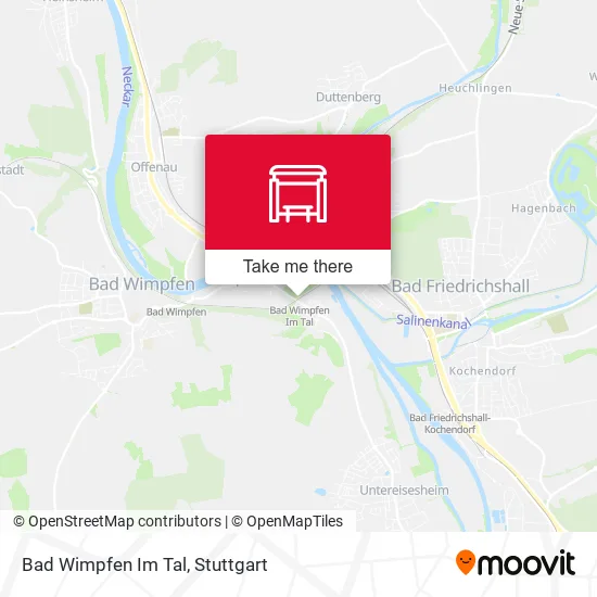 Карта Bad Wimpfen Im Tal