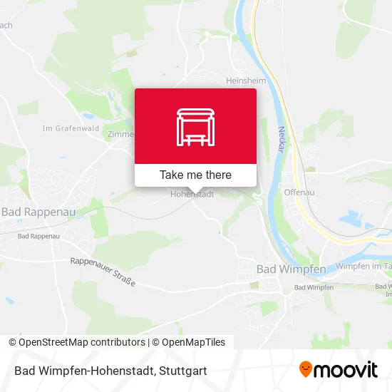 Карта Bad Wimpfen-Hohenstadt
