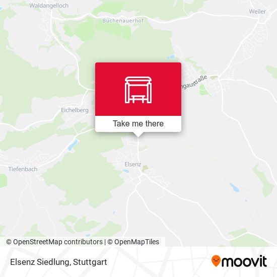 Карта Elsenz Siedlung