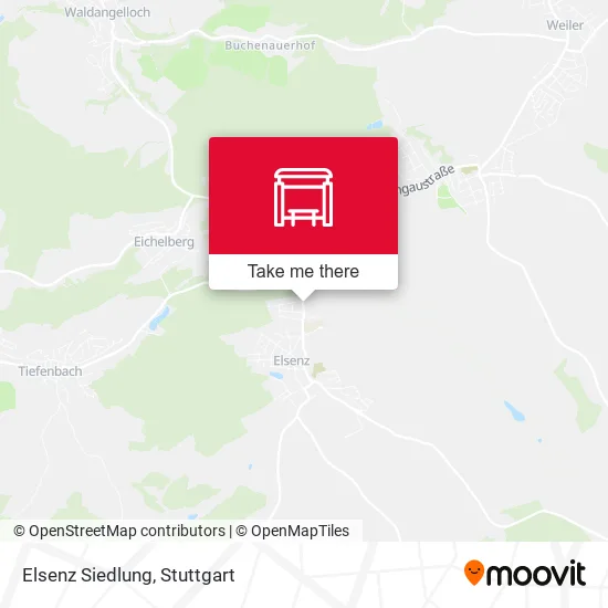 Карта Elsenz Siedlung