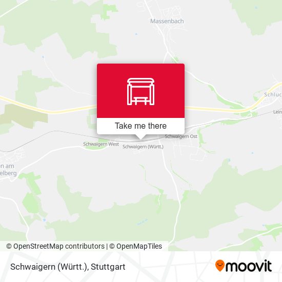 Карта Schwaigern (Württ.)