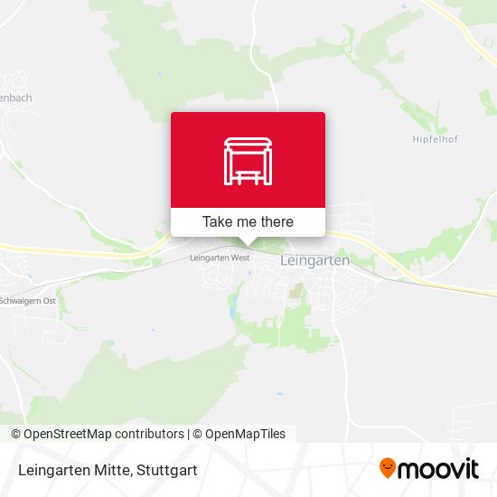 Карта Leingarten Mitte