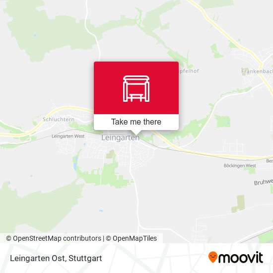 Карта Leingarten Ost
