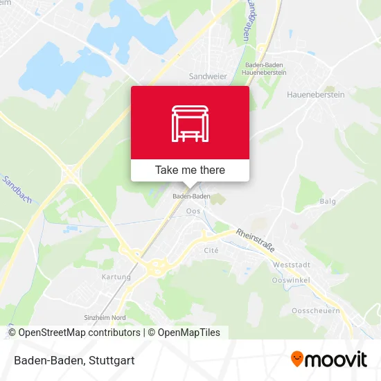 Карта Baden-Baden