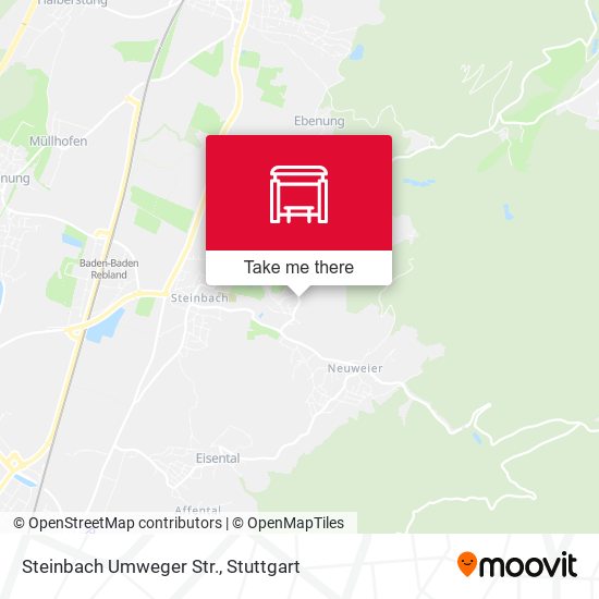 Карта Steinbach Umweger Str.