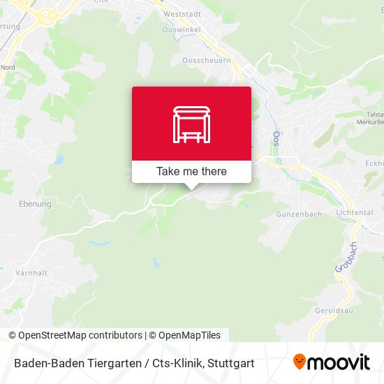Baden-Baden Tiergarten / Cts-Klinik map