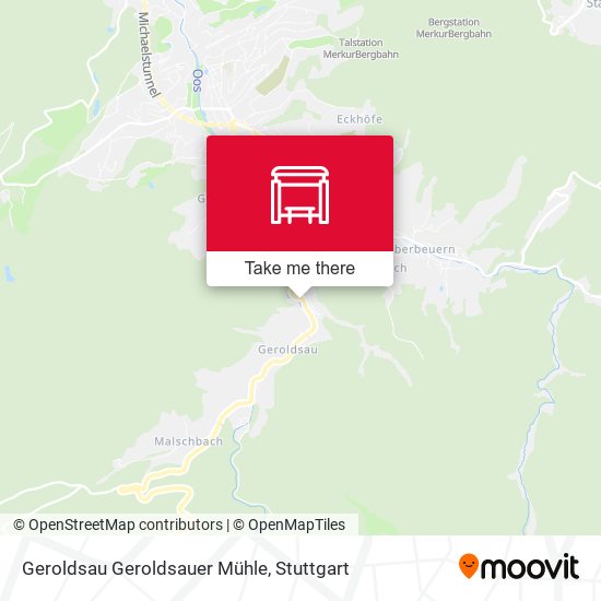 Geroldsau Geroldsauer Mühle map