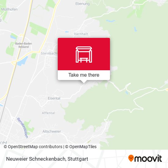 Neuweier Schneckenbach map