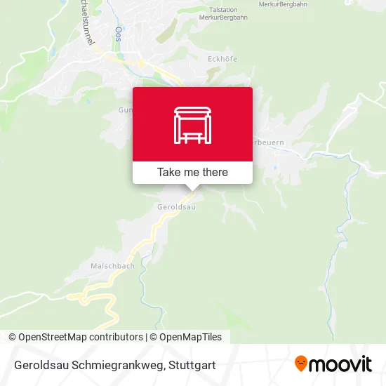 Карта Geroldsau Schmiegrankweg