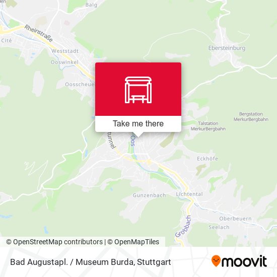 Bad Augustapl. / Museum Burda map