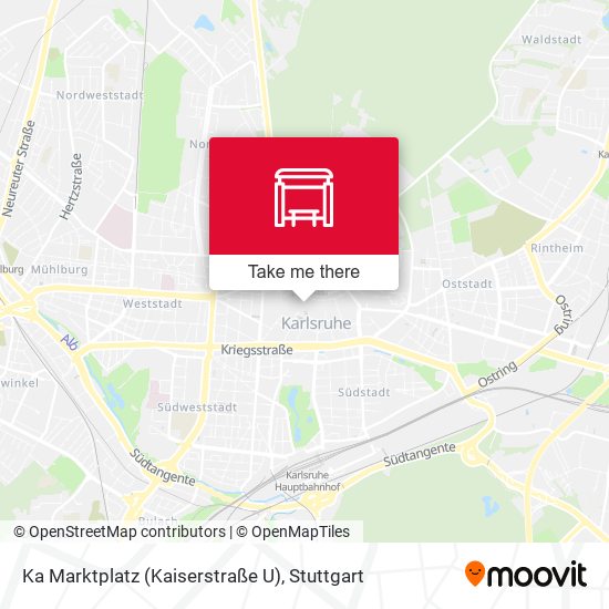 Ka Marktplatz (Kaiserstraße U) map