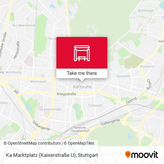 Ka Marktplatz (Kaiserstraße U) map