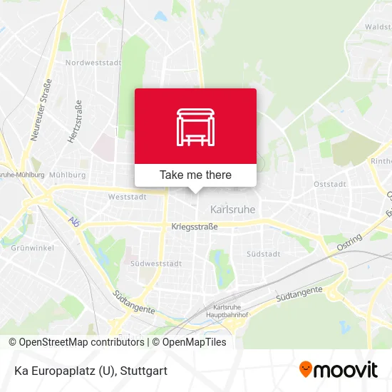 Ka Europaplatz (U) map