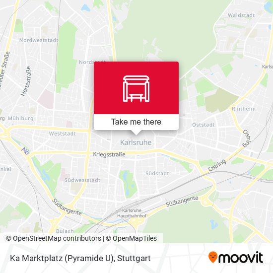 Ka Marktplatz (Pyramide U) map
