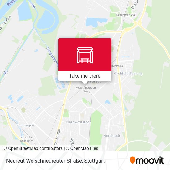 Neureut Welschneureuter Straße map