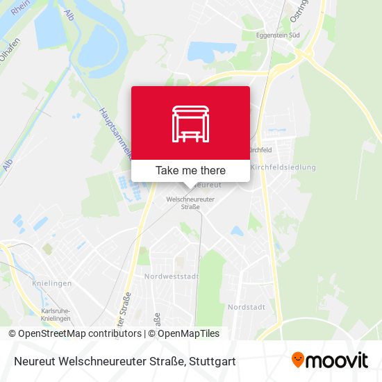 Neureut Welschneureuter Straße map