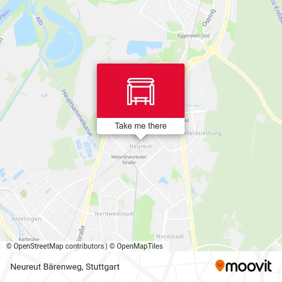 Карта Neureut Bärenweg