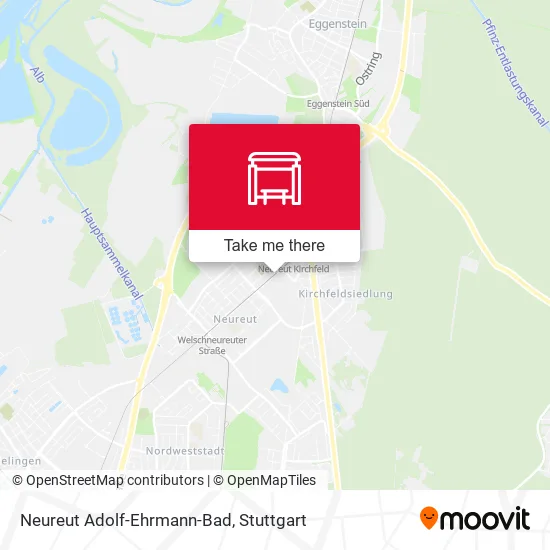 Карта Neureut Adolf-Ehrmann-Bad