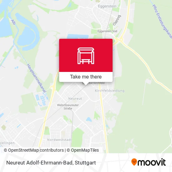 Карта Neureut Adolf-Ehrmann-Bad