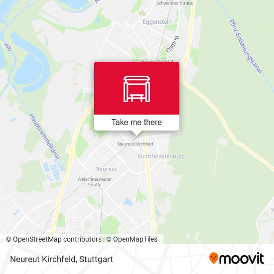Карта Neureut Kirchfeld