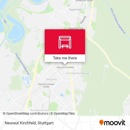Карта Neureut Kirchfeld