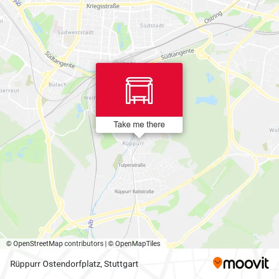 Карта Rüppurr Ostendorfplatz