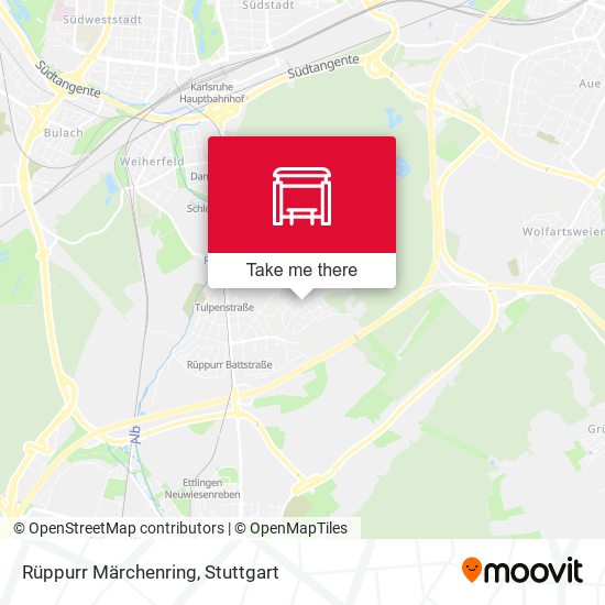 Rüppurr Märchenring map