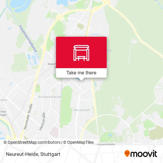 Карта Neureut-Heide