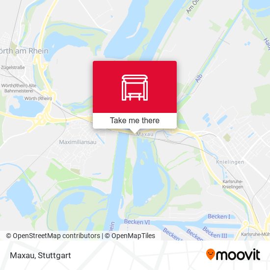 Карта Maxau