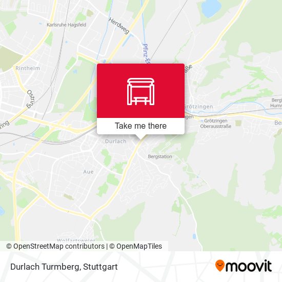 Карта Durlach Turmberg