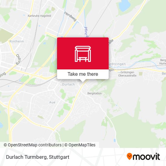 Карта Durlach Turmberg