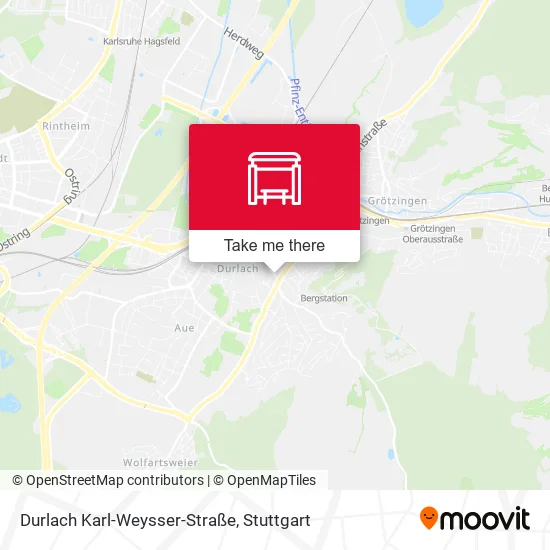 Карта Durlach Karl-Weysser-Straße