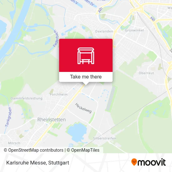 Карта Karlsruhe Messe