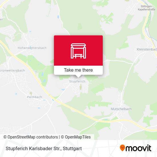 Stupferich Karlsbader Str. map