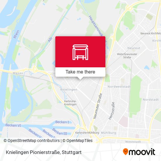 Knielingen Pionierstraße map