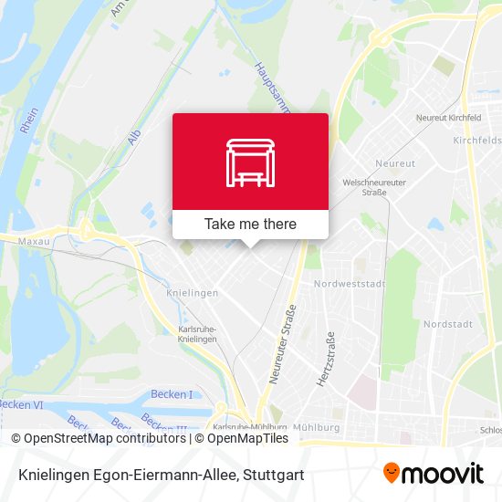 Knielingen Egon-Eiermann-Allee map