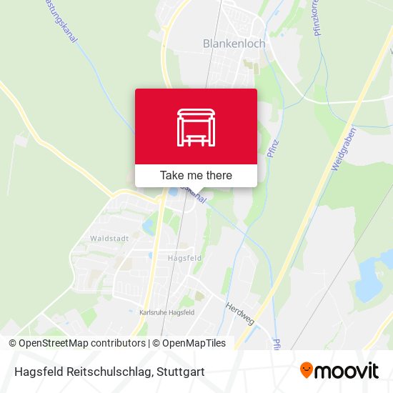 Hagsfeld Reitschulschlag map
