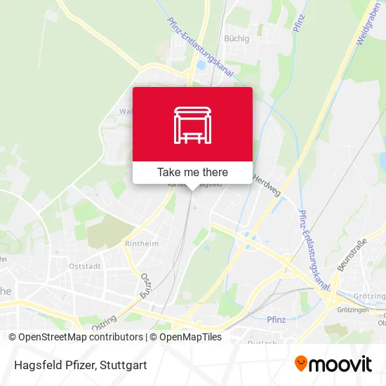 Карта Hagsfeld Pfizer