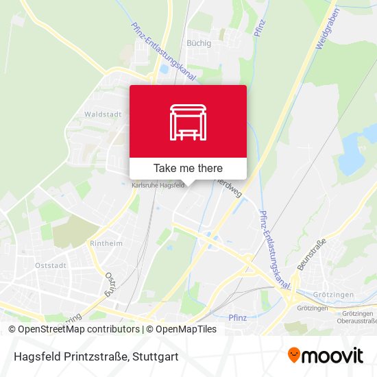 Hagsfeld Printzstraße map