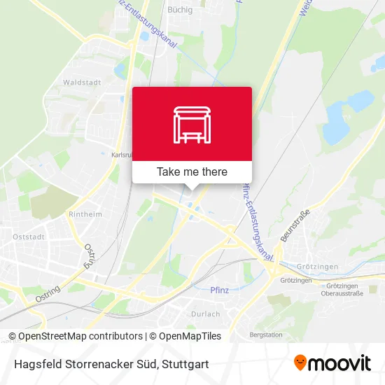 Карта Hagsfeld Storrenacker Süd