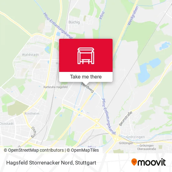 Карта Hagsfeld Storrenacker Nord