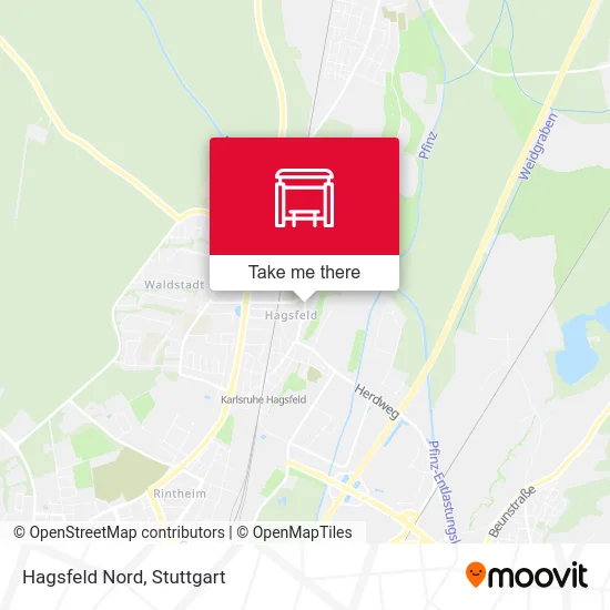 Карта Hagsfeld Nord