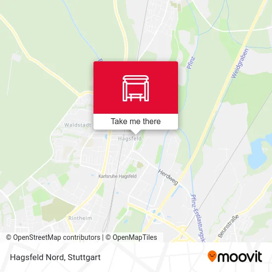 Карта Hagsfeld Nord