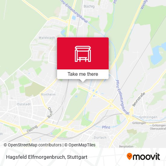 Карта Hagsfeld Elfmorgenbruch